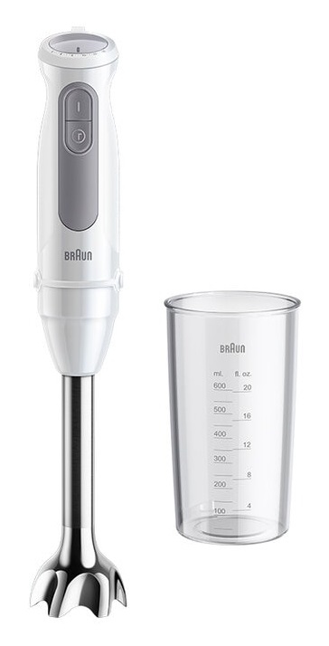 Braun MultiQuick 5 MQ 50001 M Frullatore ad immersione 1000 W Grigio, Bianco