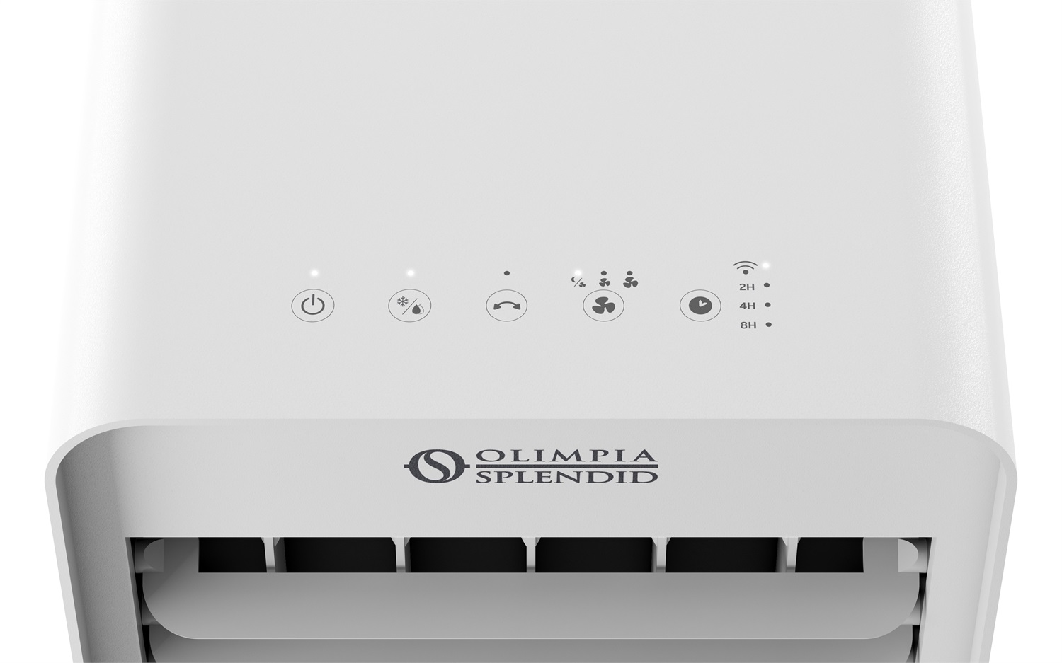 Olimpia Splendid PELER 10 WIFI Raffrescatore Evaporativo Bianco con Tanica da 10 Litri, Controllo WiFi e 3 Velocità