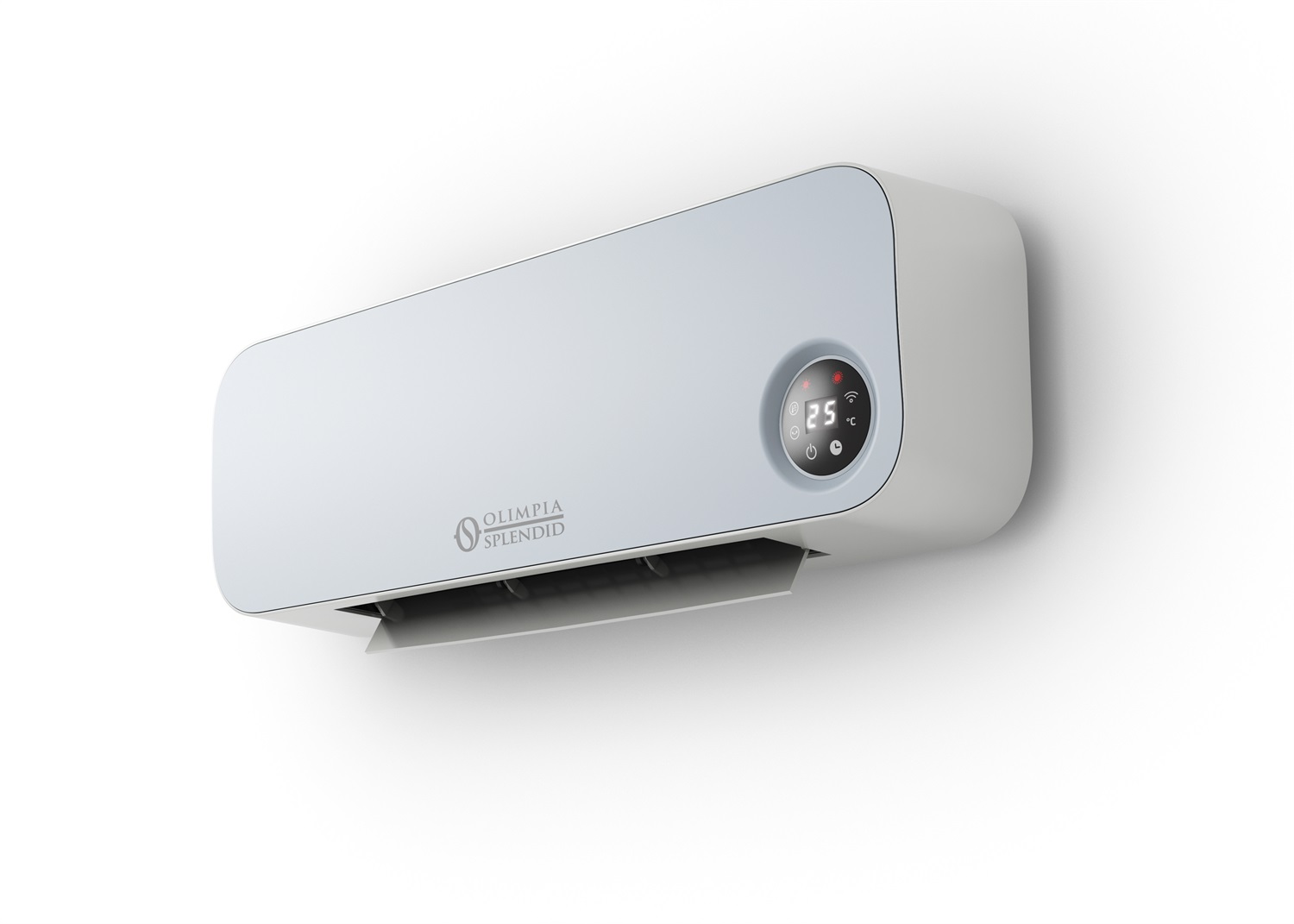Olimpia Splendid Caldo Sky B WiFi - Termoventilatore Ceramico a Parete 2000 W con Controllo Vocale e Termostato