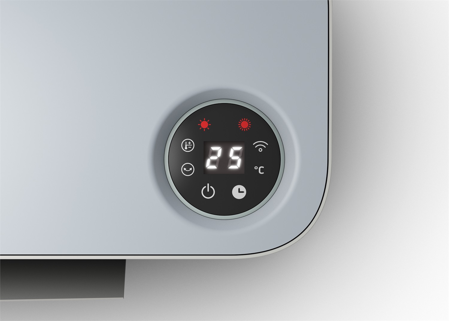 Olimpia Splendid Caldo Sky B WiFi - Termoventilatore Ceramico a Parete 2000 W con Controllo Vocale e Termostato