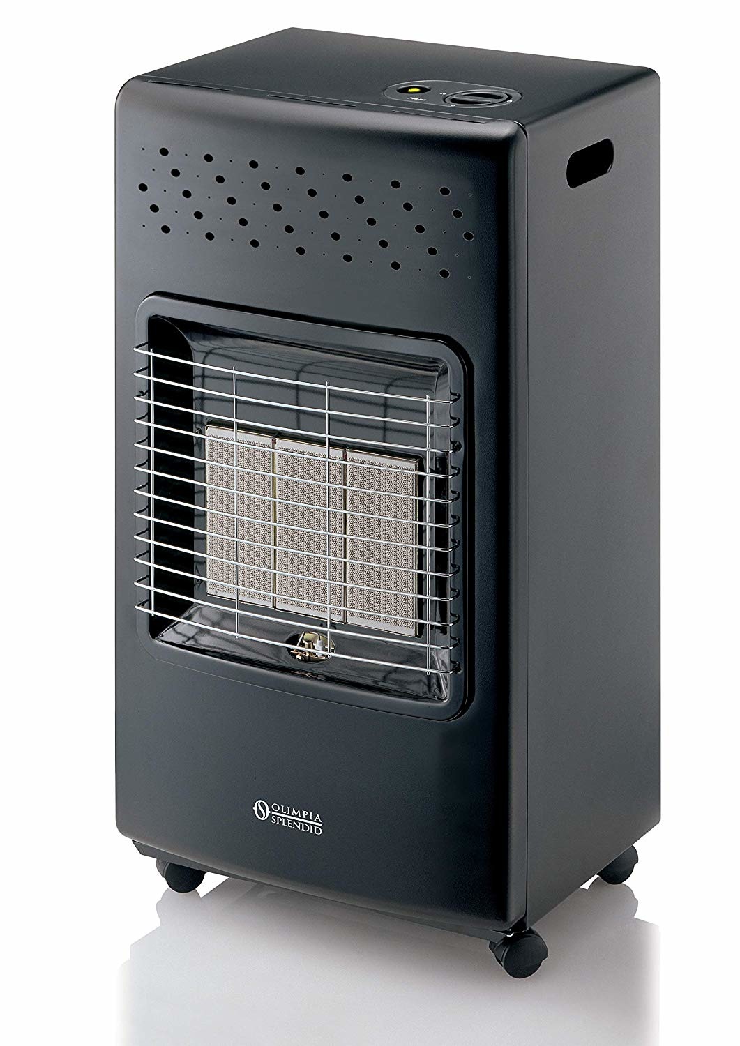 Olimpia Splendid STOVY INFRA Stufa a Gas Infrarossi Portatile 4200 W - GPL, Struttura in Acciaio Verniciato, Vano per Bombola 15 kg