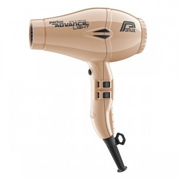 Parlux Advance Light Asciugacapelli Professionale Oro - 2200 W, 2500 ore, Ionic & Ceramic
