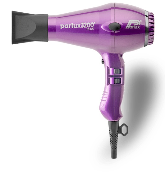 Parlux 3200 Plus Asciugacapelli 1900 W Viola - Leggero e Eco-Friendly con Maggiore Portata d'Aria