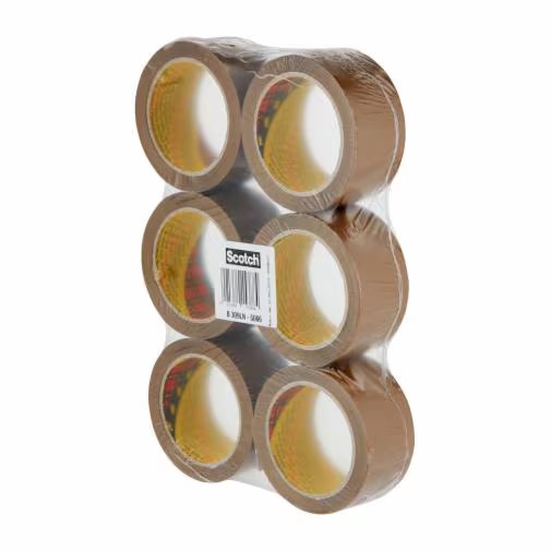 Scotch® Nastro adesivo da imballo Scotch® 309 Universale Silenzioso 50 mm x 66 m Marrone Avana - Confezione da 6 pezzi