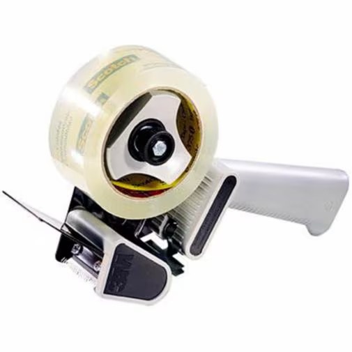 Scotch H180 Dispenser per Nastro da Imballo Grigio/Nero - Supporta Nastri Fino a 51 mm con Frizione Regolabile