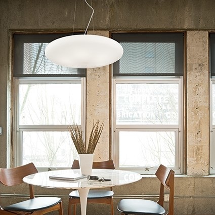 Ideal Lux Smarties SP5 D60 - Lampada a Sospensione 5 Luci in Metallo e Vetro Bianco, E27, 300 W