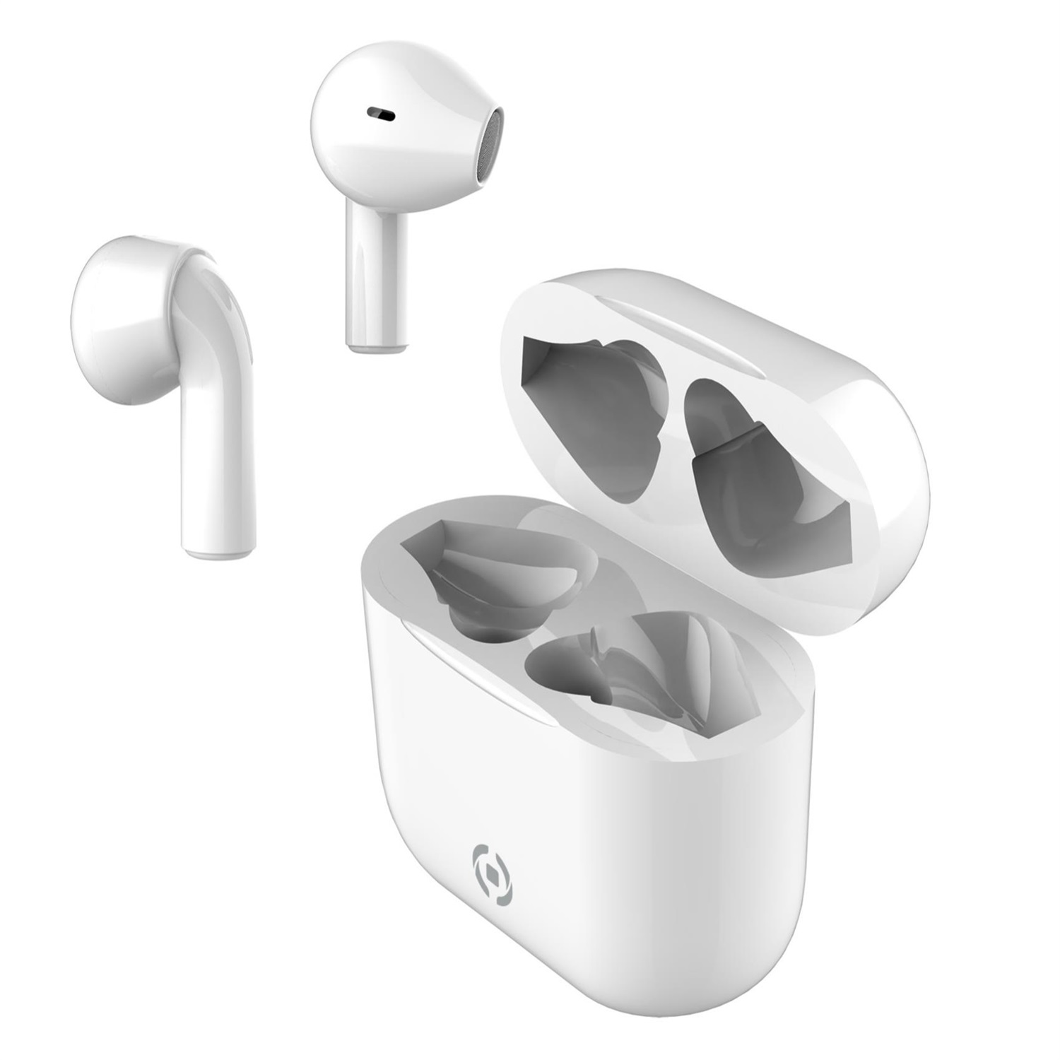 Celly Mini1 Auricolare Wireless In-ear Bluetooth USB tipo-C Bianco - Design Elegante e Leggero per Musica e Chiamate