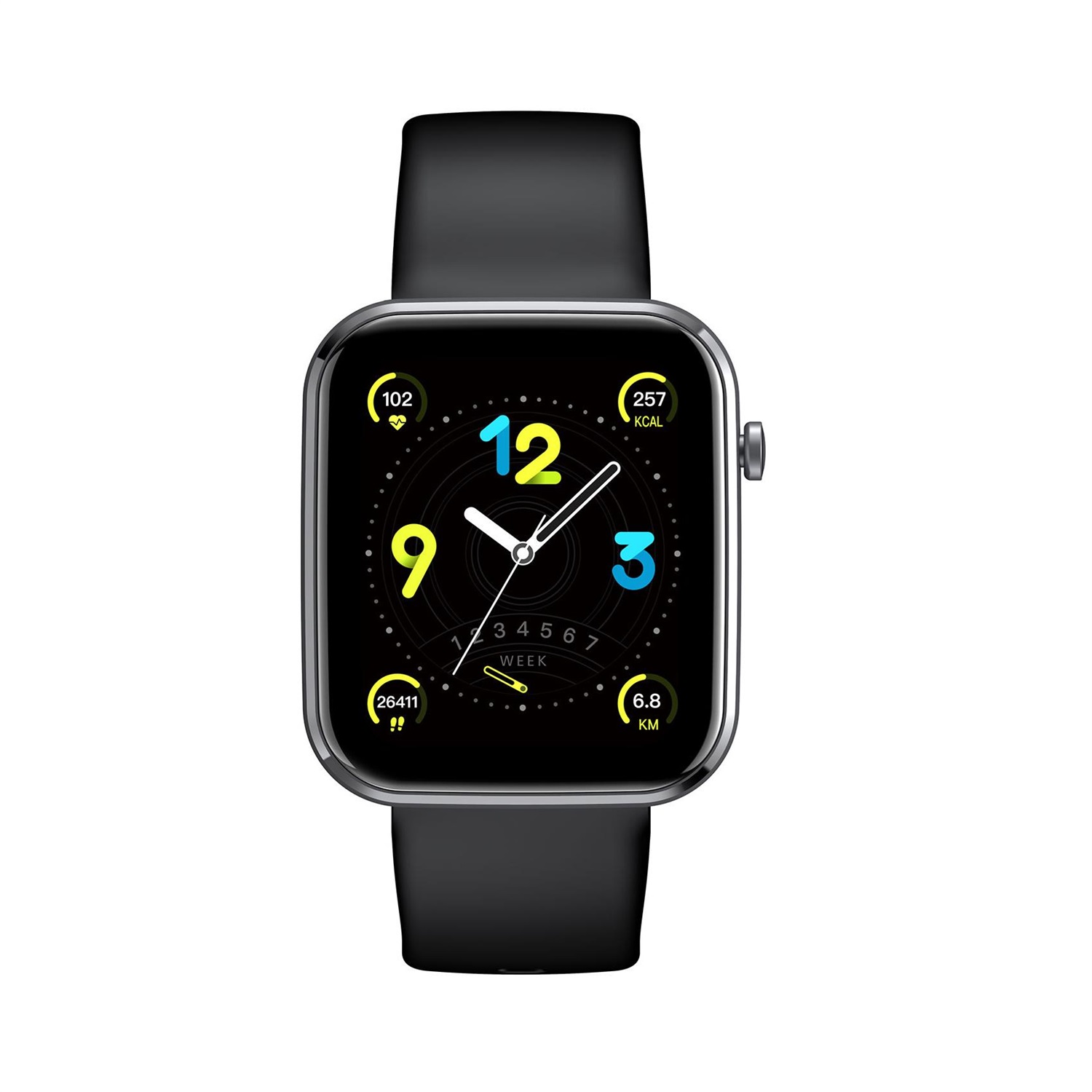 Celly TRAINERWATCHBK - Smartwatch Fitness con Display 1,69