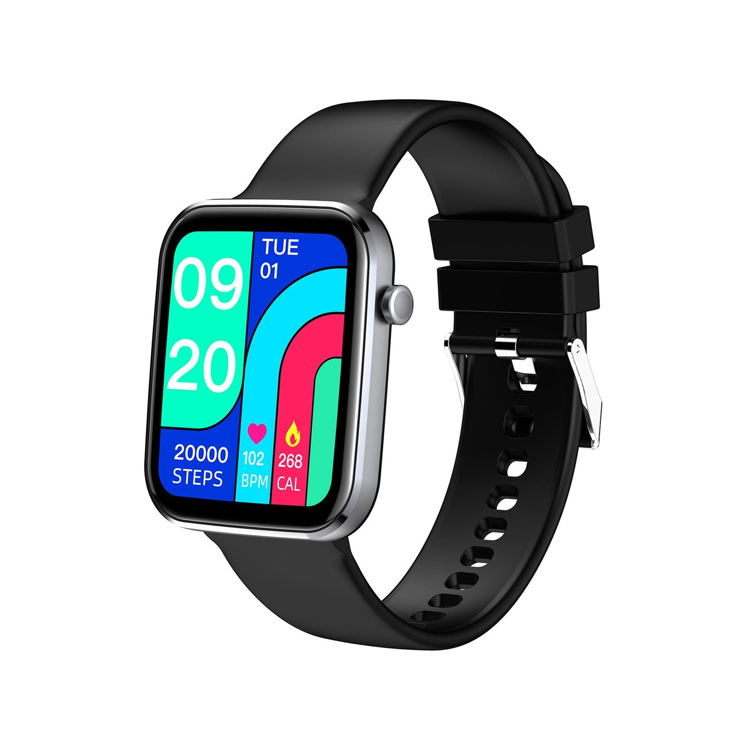 Celly TRAINERWATCHBK - Smartwatch Fitness con Display 1,69