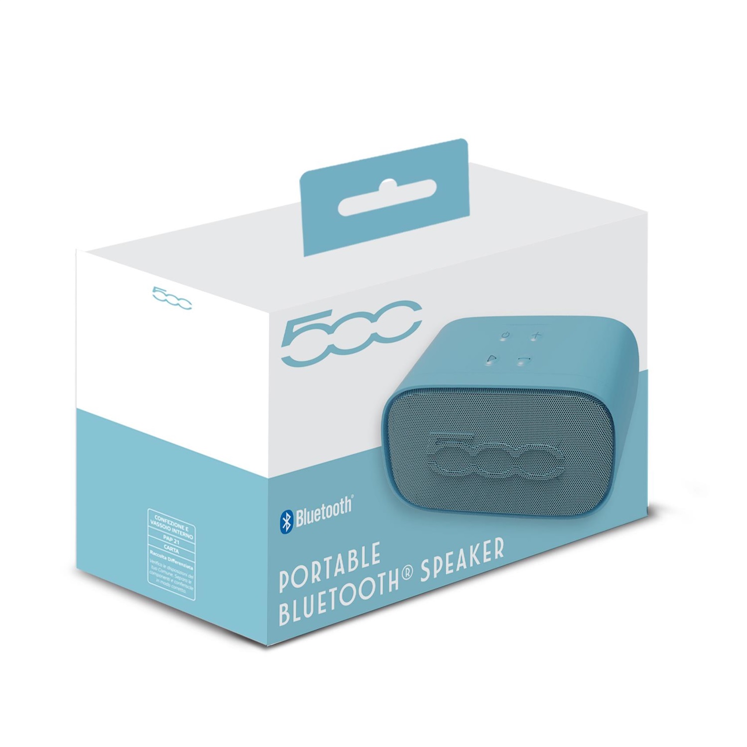 Celly SPEAKER500 Blu - Altoparlante Bluetooth 3W con Design Elegante e Autonomia Superiore a 3 Ore