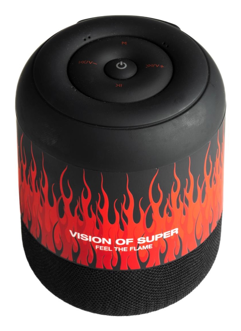 Celly Vision of Super Speaker Bluetooth 5W - Autonomia 8h, Raggio 10m, Controllo Remoto Universale