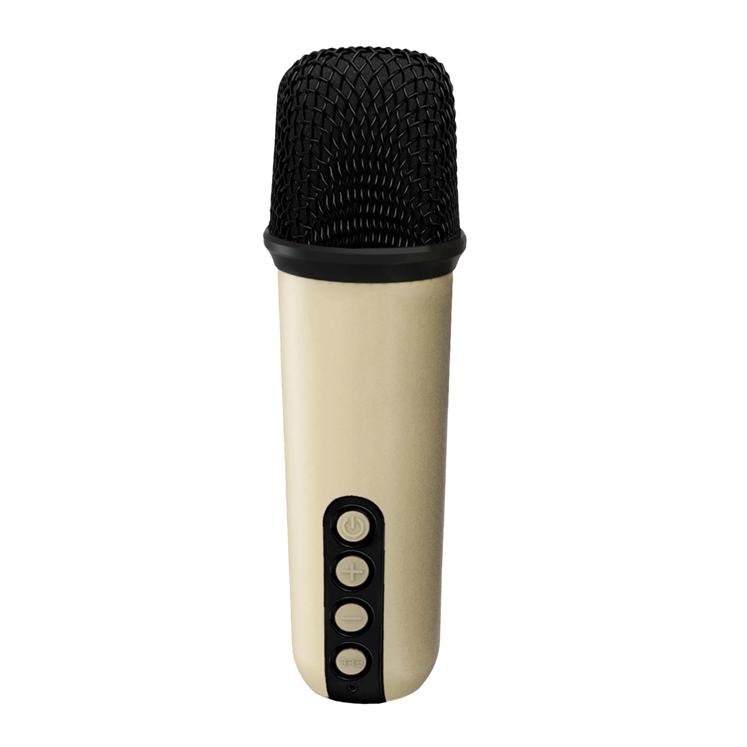 Celly PARTYMIC2 Bianco - Speaker Wireless con Due Microfoni, Luci RGB, Potenza 6 W
