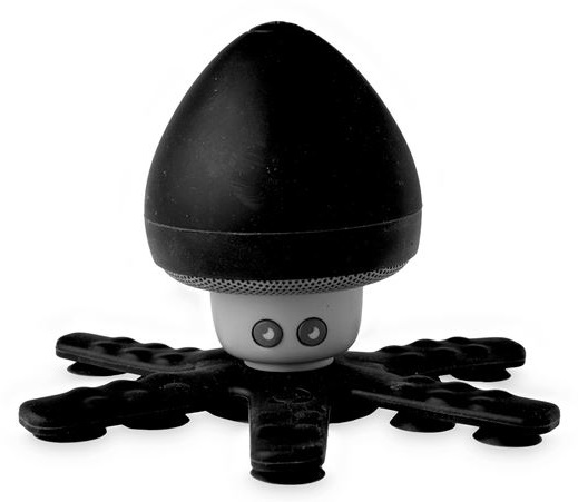 Celly SQUIDDYSOUND - Cassa Bluetooth Stereo Portatile, Altoparlante Autoportante con Ventose, Splashproof IPX3, Potente da 3W, Compatibile con Apple, Samsung, Huawei