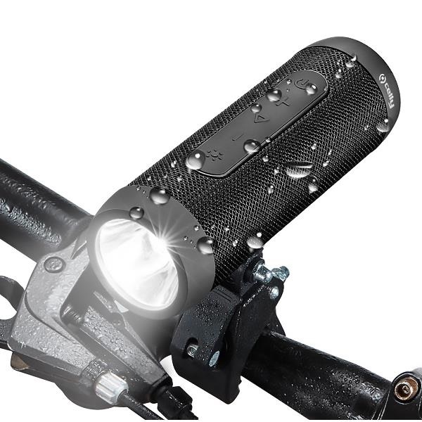 Celly SPEAKERBIKE: Altoparlante Wireless 5W con Microfono e Batteria Lunga Durata per Bici