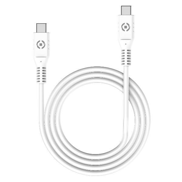 Celly Cavo USB-C a USB-C 1m 60W Power Delivery Bianco