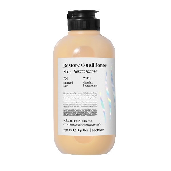 FarmaVita Backbar Restore Condizionante 250 ml con Betacarotene per Capelli