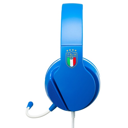 Qubick Cuffie Gaming Wired FIGC - Nazionale Italiana di Calcio, Compatibili con PS4, PS5, Xbox, Switch e PC