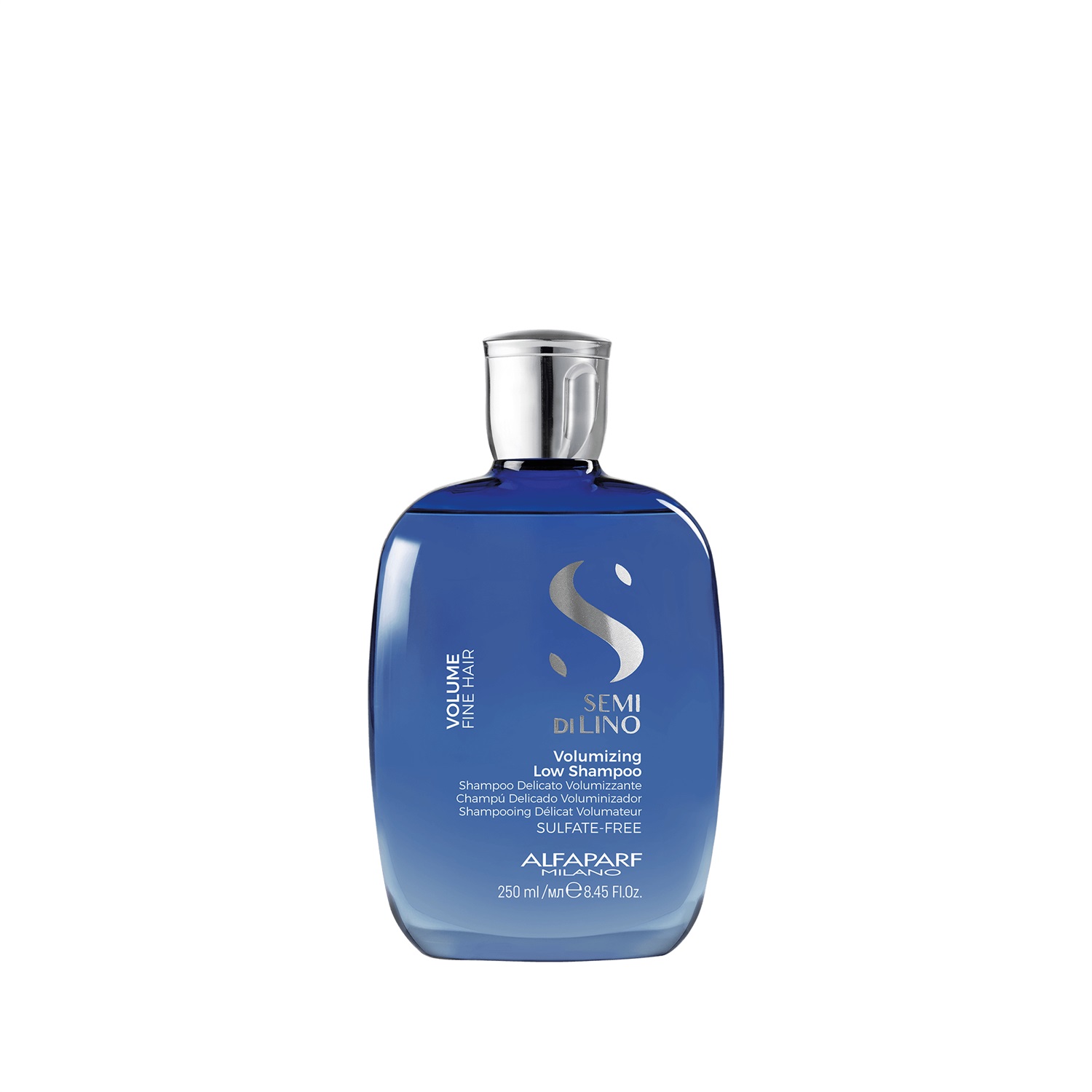 Alfaparf Milano Semi Di Lino Volumizing Low Shampoo 250 ml - Shampoo Delicato Volumizzante per Capelli Fini