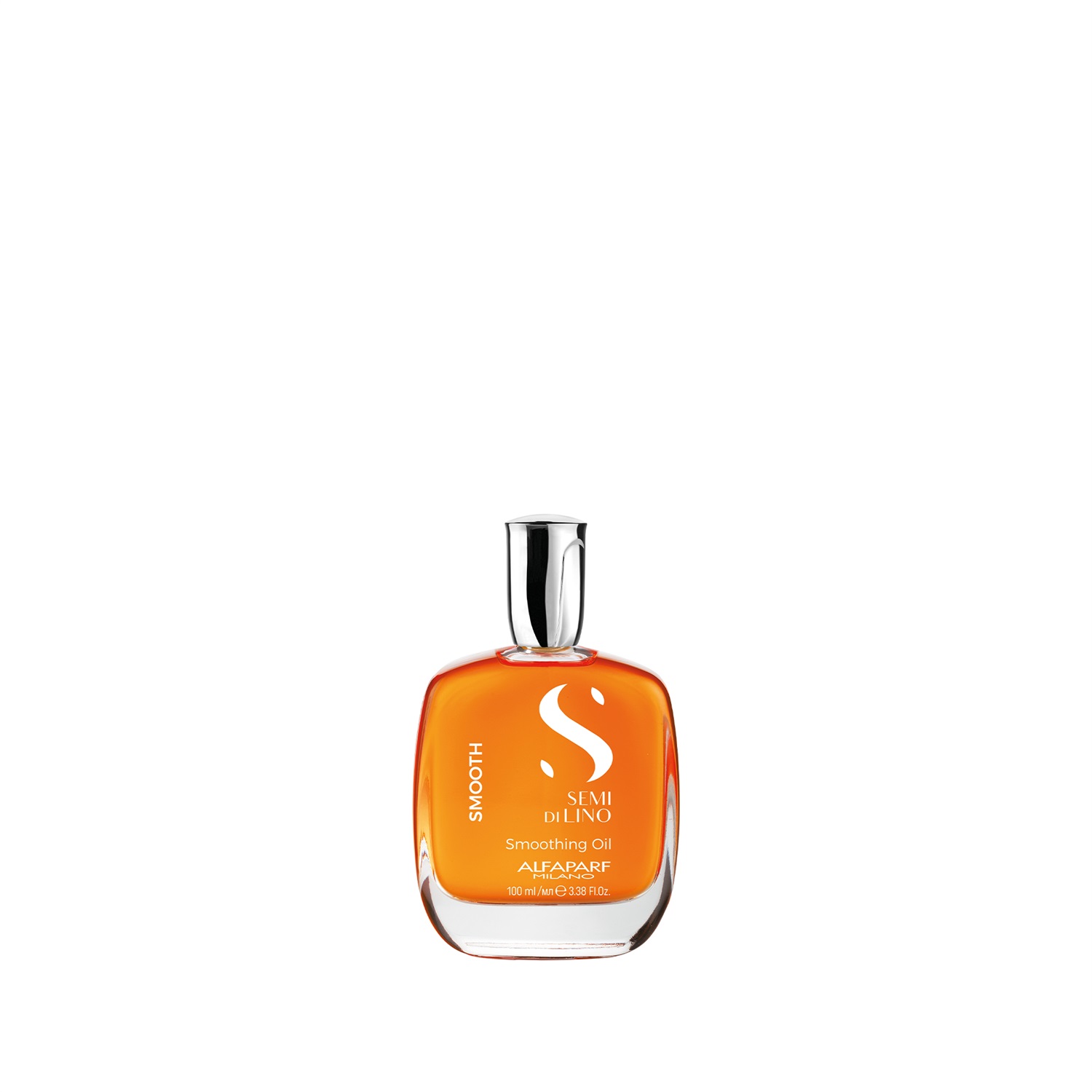 ALFAPARF Milano Semi di Lino Smooth Smoothing Oil - Olio Levigante per Capelli Ribelli 100 ml