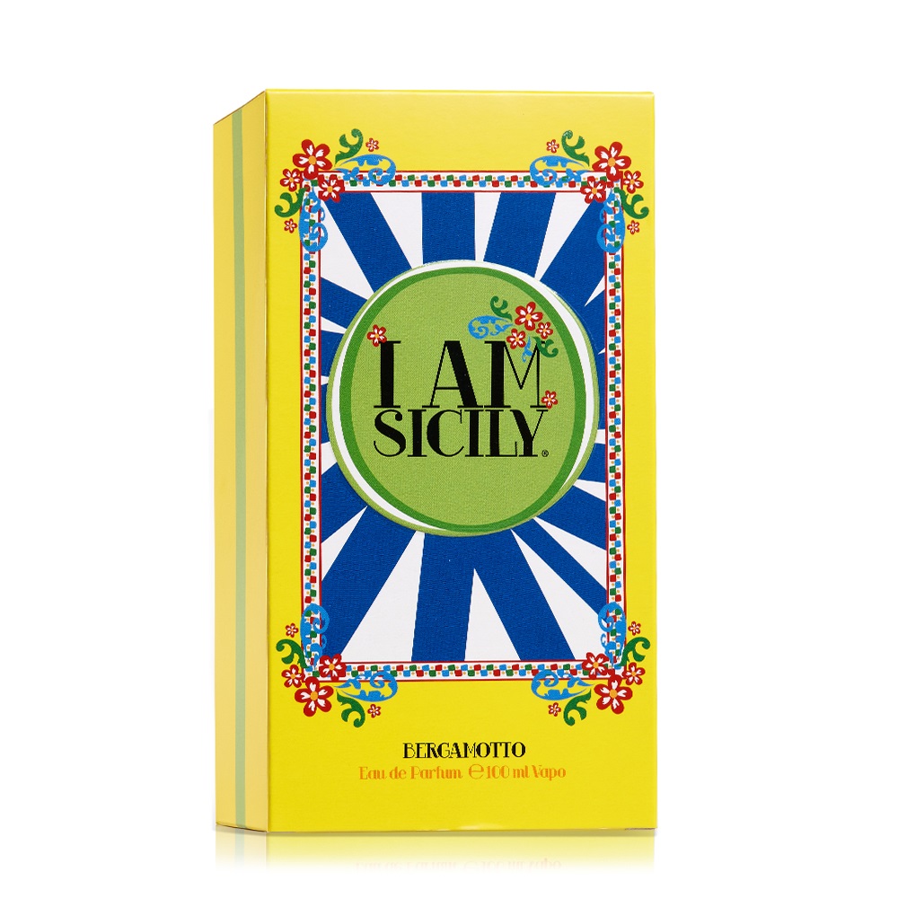 I Am Sicily Bergamotto Eau De Parfum 100ml Spray - Fragranza Fresca e Profonda