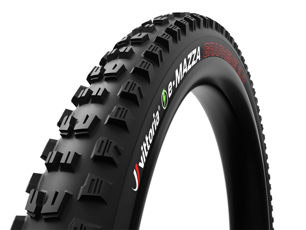 Vittoria E-Mazza 29x2.40 Tubeless Ready Copertone MTB Graphene 2.0 2-ply per E-bike Enduro