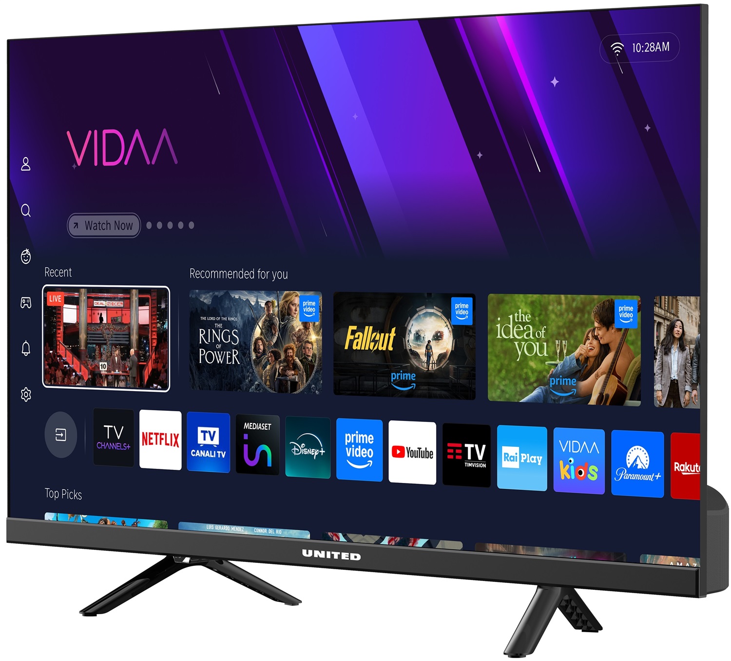United LED24M10VDA TV 24