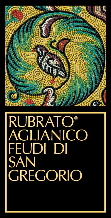 Feudi di San Gregorio Aglianico DOC Rubrato 2021 - Vino Rosso 0,75 L - 100% Aglianico