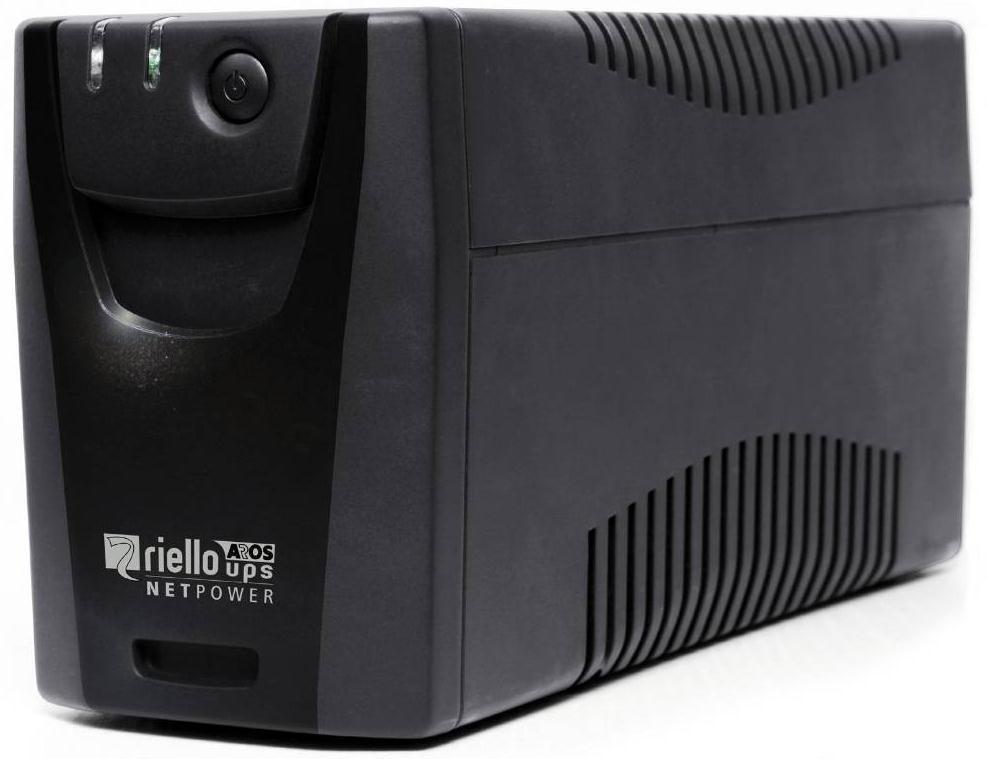 Riello Net Power 800 Gruppo di Continuità (UPS) 800 VA 480 W, 4 Prese AC, 1 Porta USB, Tower, Nero