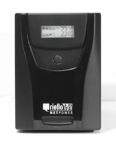 Riello NPW 1500 Gruppo di Continuità (UPS) 1,5 kVA 900 W con 6 Prese AC, Tecnologia Line Interactive, USB e RS232