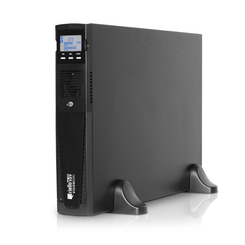 Riello VSD 1100 Gruppo di Continuità (UPS) A Linea Interattiva 1,1 kVA 990 W con 8 Prese AC e Tecnologia Sinusoidale