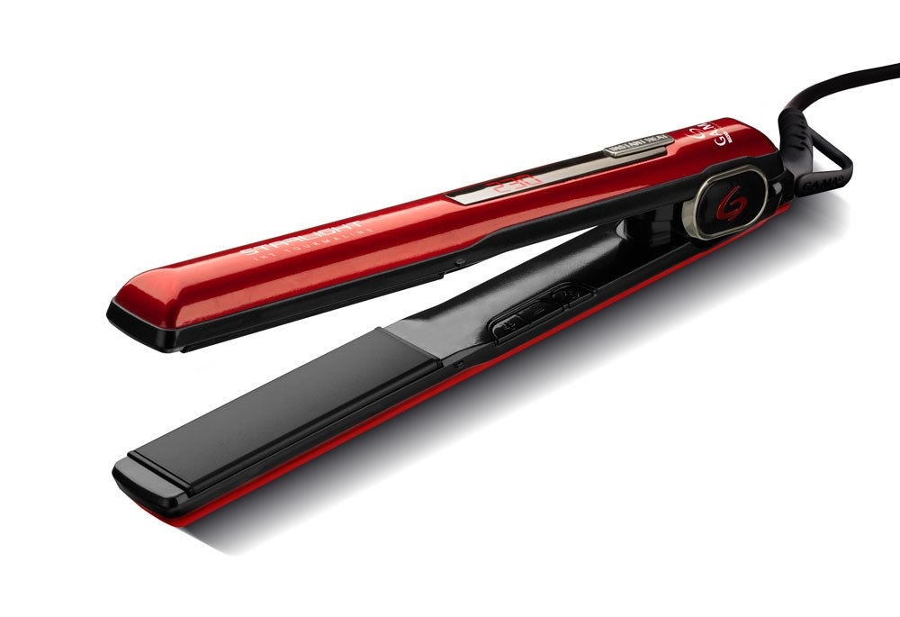 GA.MA Piastra Starlight IHT Tourmaline - Styling lisci e ricci, Anti crespo, Tecnologia agli Ioni, Riscaldamento istantaneo, Trafile in Tormalina, Temperatura regolabile da 160° a 230°C