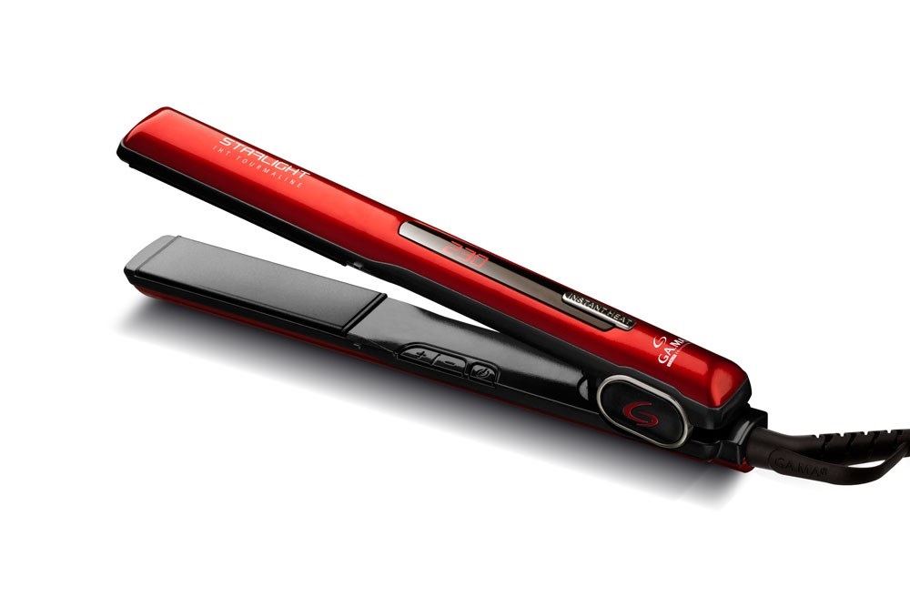 GA.MA Piastra Starlight IHT Tourmaline - Styling lisci e ricci, Anti crespo, Tecnologia agli Ioni, Riscaldamento istantaneo, Trafile in Tormalina, Temperatura regolabile da 160° a 230°C