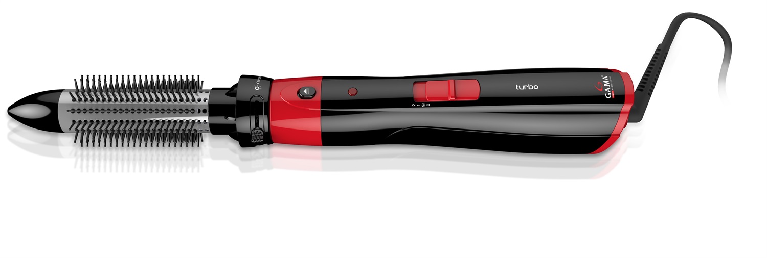 GA.MA Phon Multistyler Turbo - 1200 W, 3 Velocità e Temperature, Tecnologia Nano Silver, con 3 Termo Spazzole Rotonde (21, 30 e 33 mm), Spazzola Lisciante e Arricciacapelli