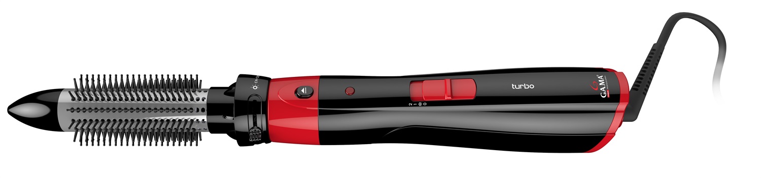 GA.MA Phon Multistyler Turbo - 1200 W, 3 Velocità e Temperature, Tecnologia Nano Silver, con 3 Termo Spazzole Rotonde (21, 30 e 33 mm), Spazzola Lisciante e Arricciacapelli