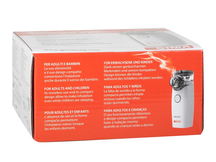 GIMA Mesh Nebulizzatore a ultrasuoni