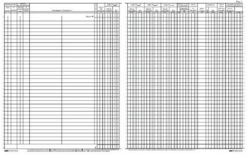 Edipro Registro IVA Acquisti - 31 x 24,5 cm - 22 Pagine Numerate - E2116N
