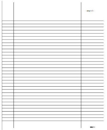 Edipro Registro Verbale Assemblea - 31 x 24,5 cm - 92 Pagine Numerate - E2383