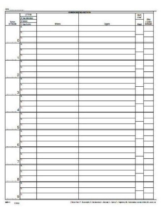 Edipro E2806 Registro Corrispondenza Arrivo/Partenza - 31 x 24 cm - 50 Fogli