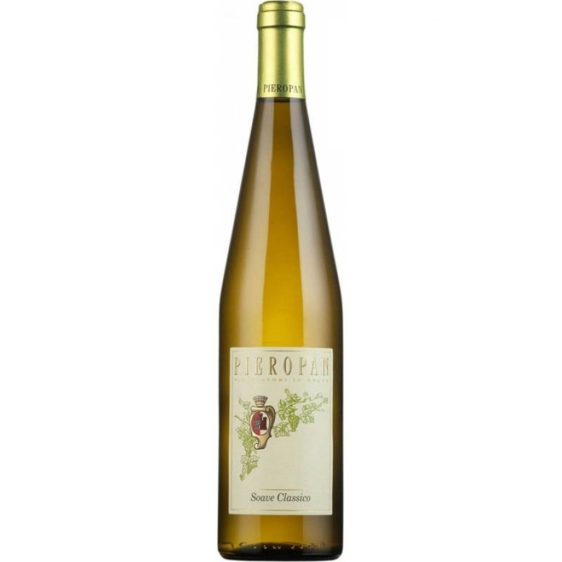 Pieropan Soave Classico DOC 2024 - Vino Bianco Fermo 0,75 L - Giallo Paglierino Chiaro