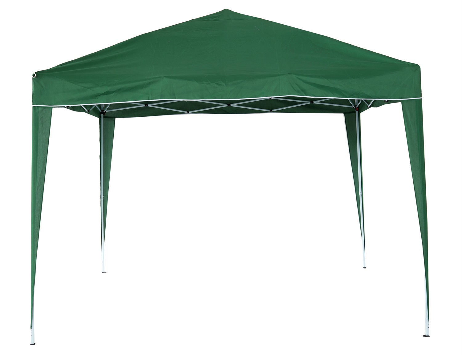 Garden Friend Gazebo Pop Up 3x3 m Verde con Struttura in Acciaio e Copertura in Poliestere 160 gr/m², Completo di Borsa per Trasporto