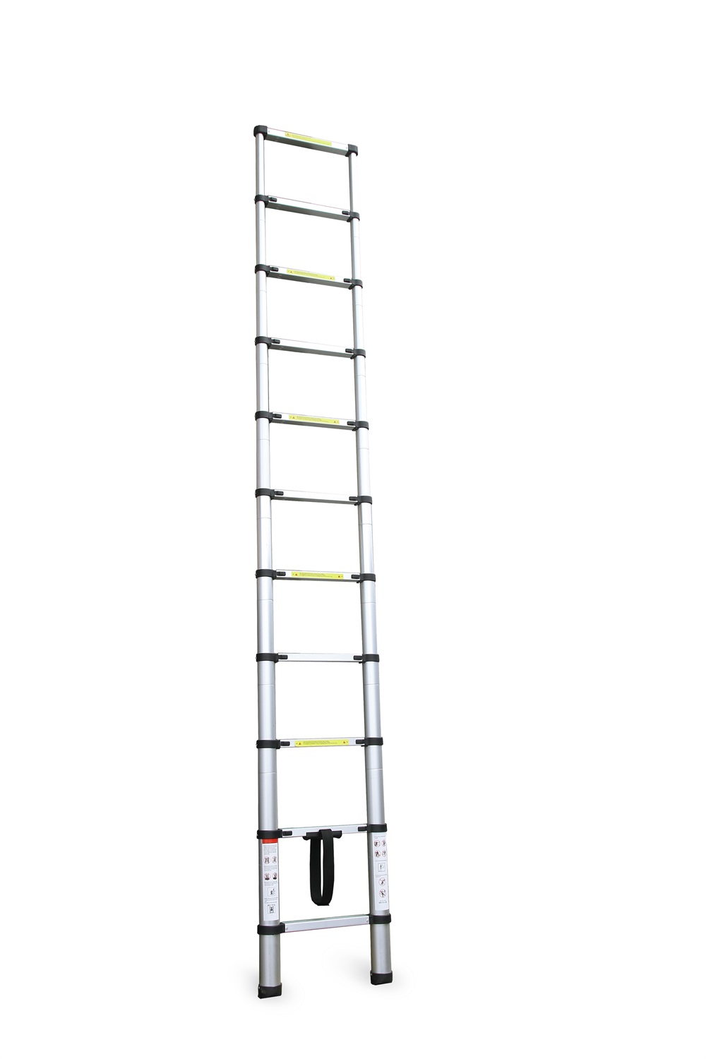 Garden Friend Scala Telescopica in Alluminio 10 Gradini Altezza Massima 3,20 mt Portata 150 kg