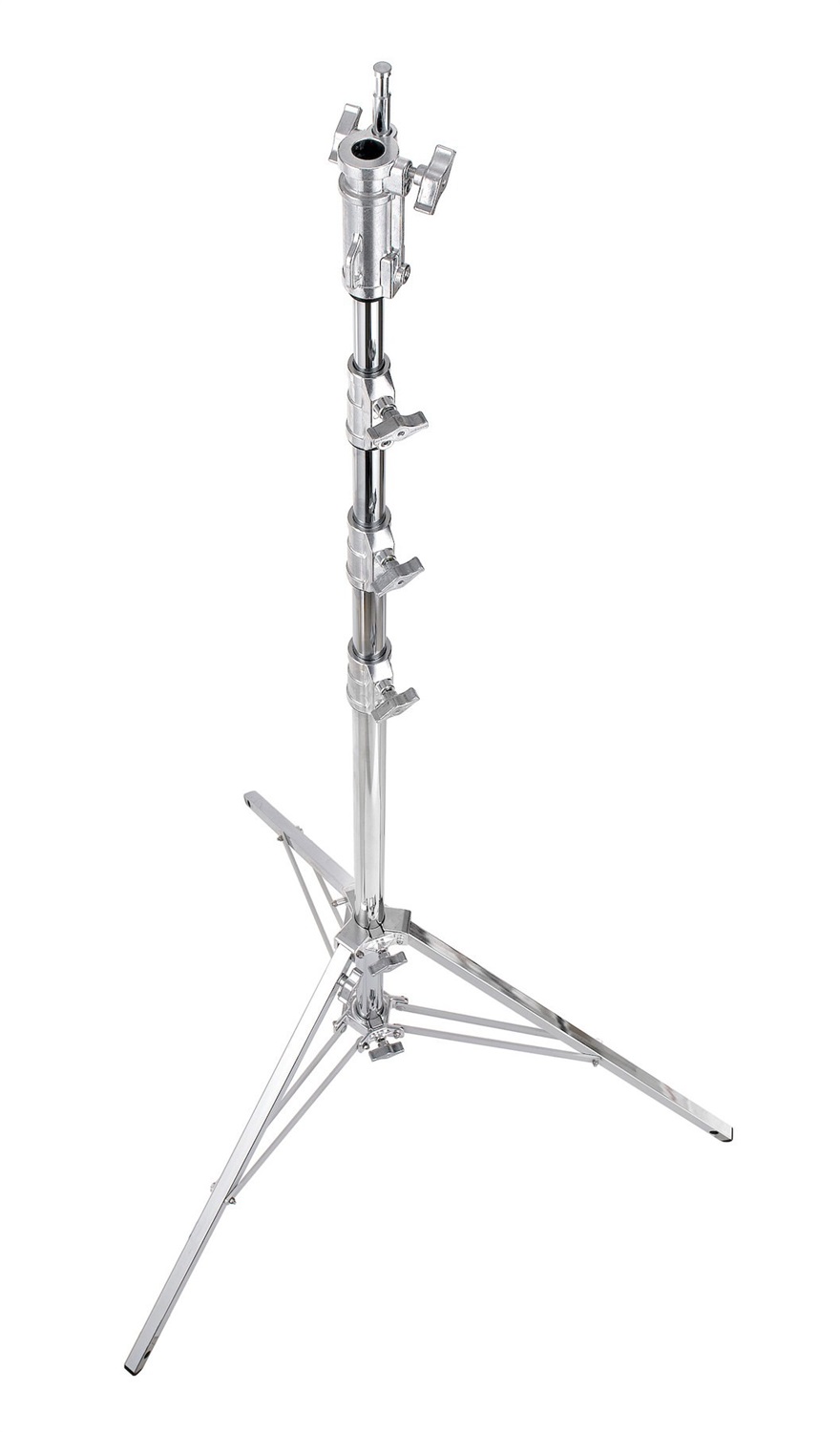 AVENGER A1045CS Stativo Combo in Acciaio Argento - Supporto fino a 40 kg, Altezza 4,5 m