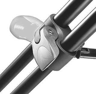 Manfrotto MVT502AM Treppiede Telescopico a Doppio Tubo in Alluminio, Nero con Gambe Telescopiche e Piedini in Gomma