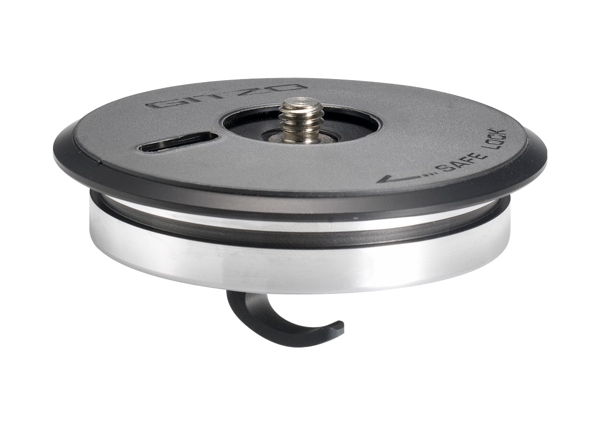 Gitzo GS5321SP Piastra Sistematic Flat Top per Treppiedi Serie 5, Nero - Dimensioni 12,5 cm x 10 cm