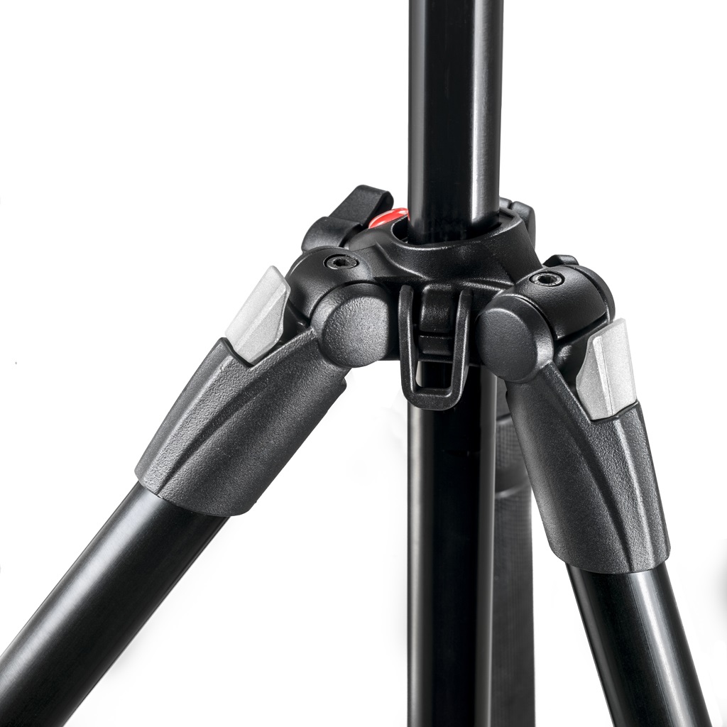 Manfrotto MK290XTA3-3W Treppiede in Alluminio con Testa 3 Vie - Altezza Regolabile da 42 a 171,5 cm, Capacità di Carico 10 kg