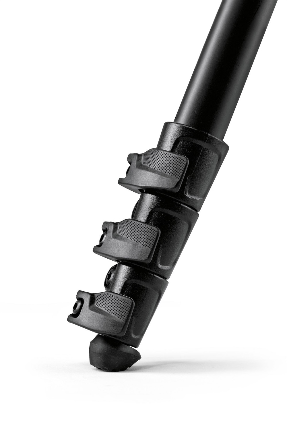Manfrotto MKBFRLA4BK-BH Treppiede in Alluminio Portatile con Testa a Sfera, Chiusura a Leva, Altezza Massima 151 cm, Capacità 8 kg, Nero e Argento