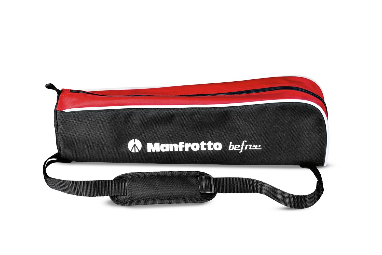 Manfrotto Befree Live Twist MVKBFRT-LIVE - Treppiede Video da Viaggio in Alluminio, 3 Gambe, Capacità 4 kg, Altezza Massima 150 cm, Colori Nero/Rosso/Argento