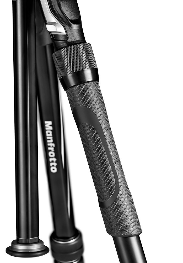 Manfrotto Befree 2N1 Treppiede e Monopiede in Alluminio con Chiusura a Leva e Testa a Sfera - Altezza Max 151 cm, Peso 1,66 kg, Fino a 9 kg di Capacità