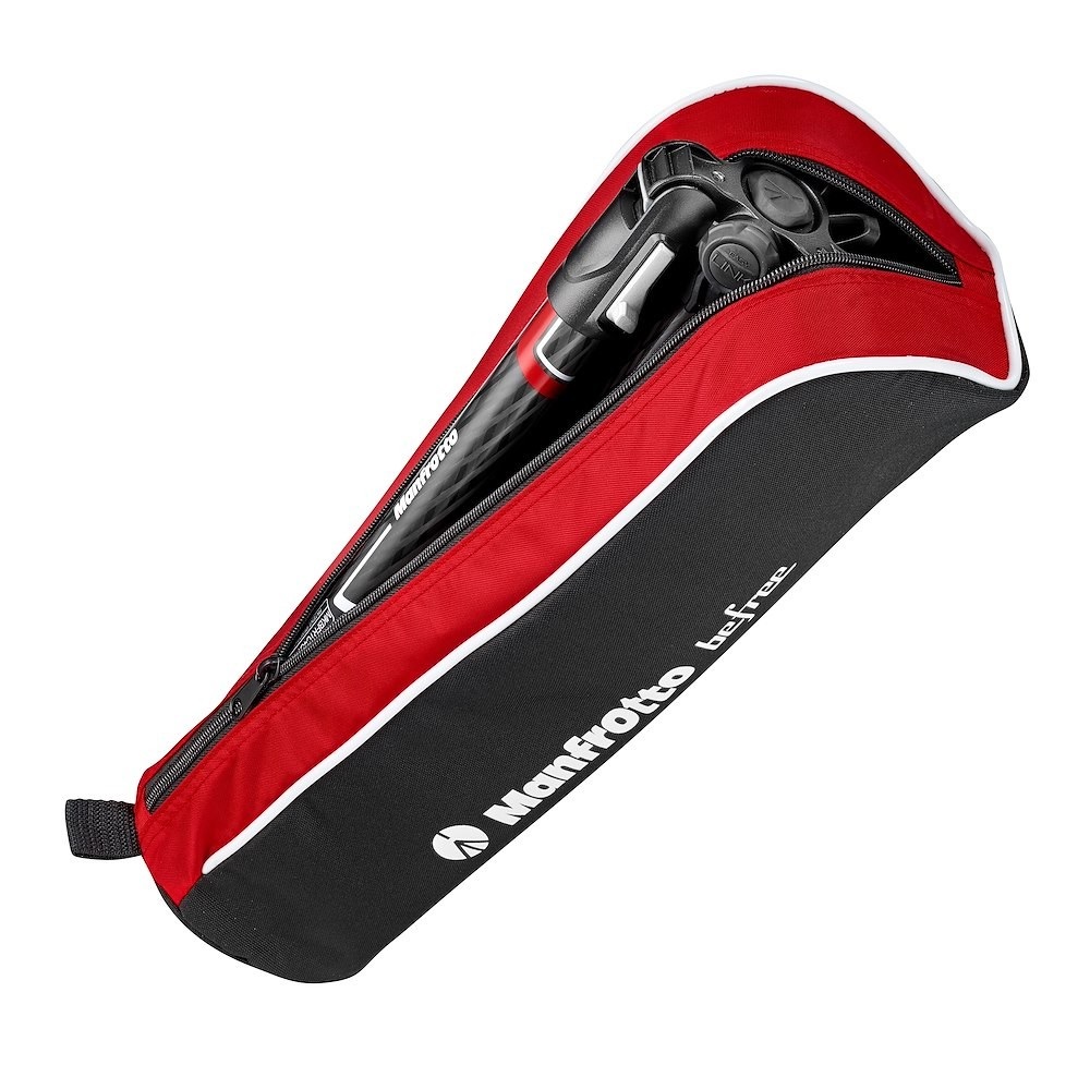 Manfrotto MKBFRTC4GT-BH Treppiede da Viaggio in Carbonio con Testa a Sfera - Portatile, 3 Gambe, Altezza Massima 162 cm, Peso 1,55 kg, Colore Nero e Argento