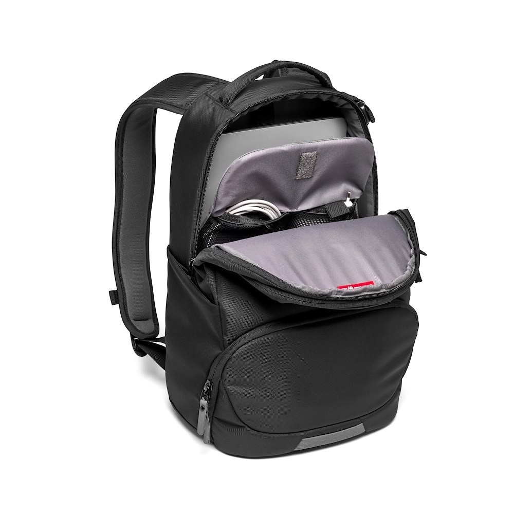 Manfrotto Advanced Active Backpack III - Zaino Fotografico per Reflex/Mirrorless e Laptop, Divisori Imbottiti Intercambiabili, Attacco per Treppiede, Colore Nero
